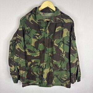 British Army DPM Camo Smock Combat Jacket Size 1 NATO 6070/8595 Vintage